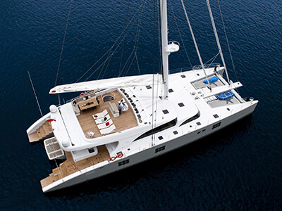 Launched Sail Catamaran for Sale  Sunreef 102 DD 